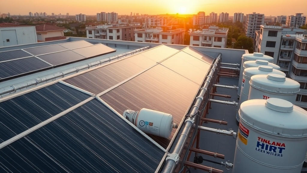 מה הופך מערכת חימום מים סולארית מרכזית לבניין לחיה שעובדת ולא לסיוט?