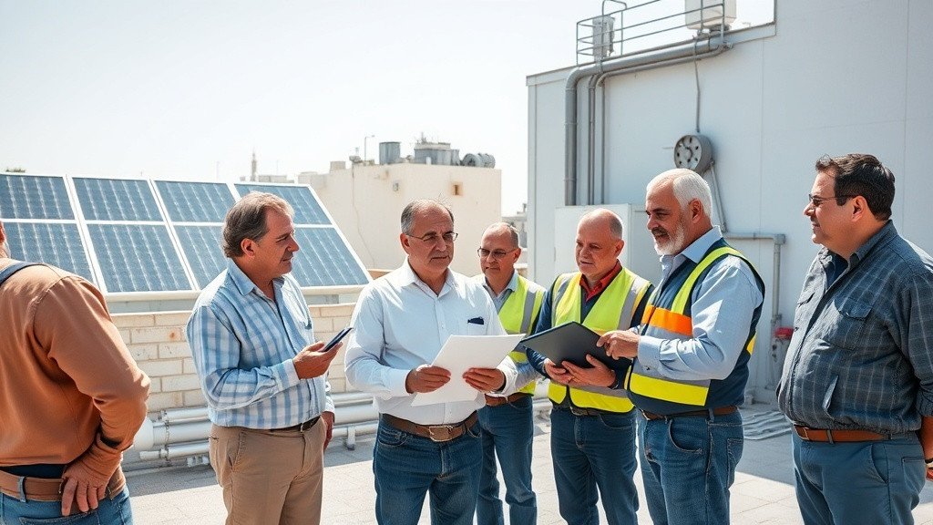 מה ועד בית חכם עושה מחר בבוקר עם מערכת חימום מים סולארית מרכזית