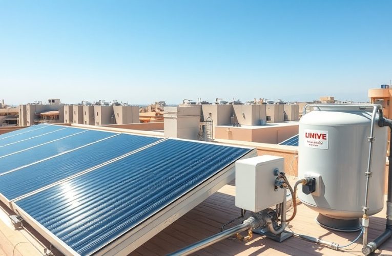 מערכת חימום מים סולארית מרכזית – מה שוועד הבית באמת צריך לדעת (בלי בולשיט)